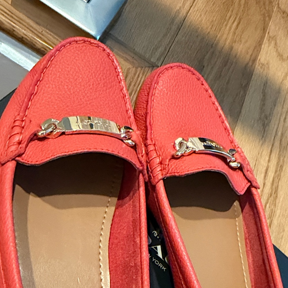 Coach bright orange woman Loafers - Picture 14 of 16